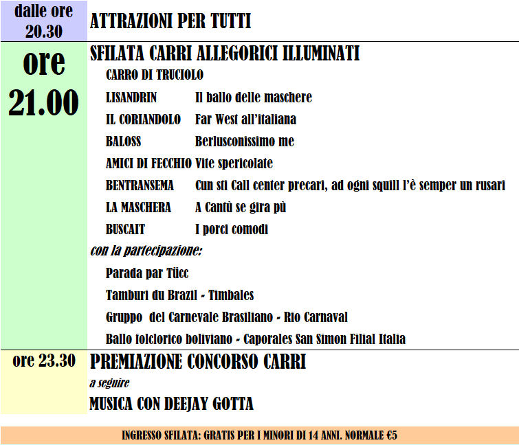 Notte 1000 colori 2017