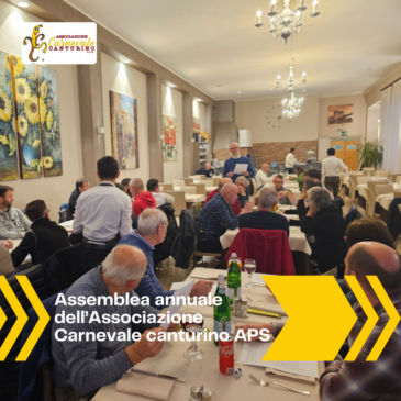 Assemblea annuale dell’Associazione Carnevale canturino APS